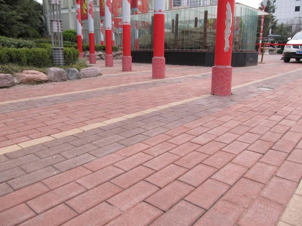 廣場道路硬化拼花地磚